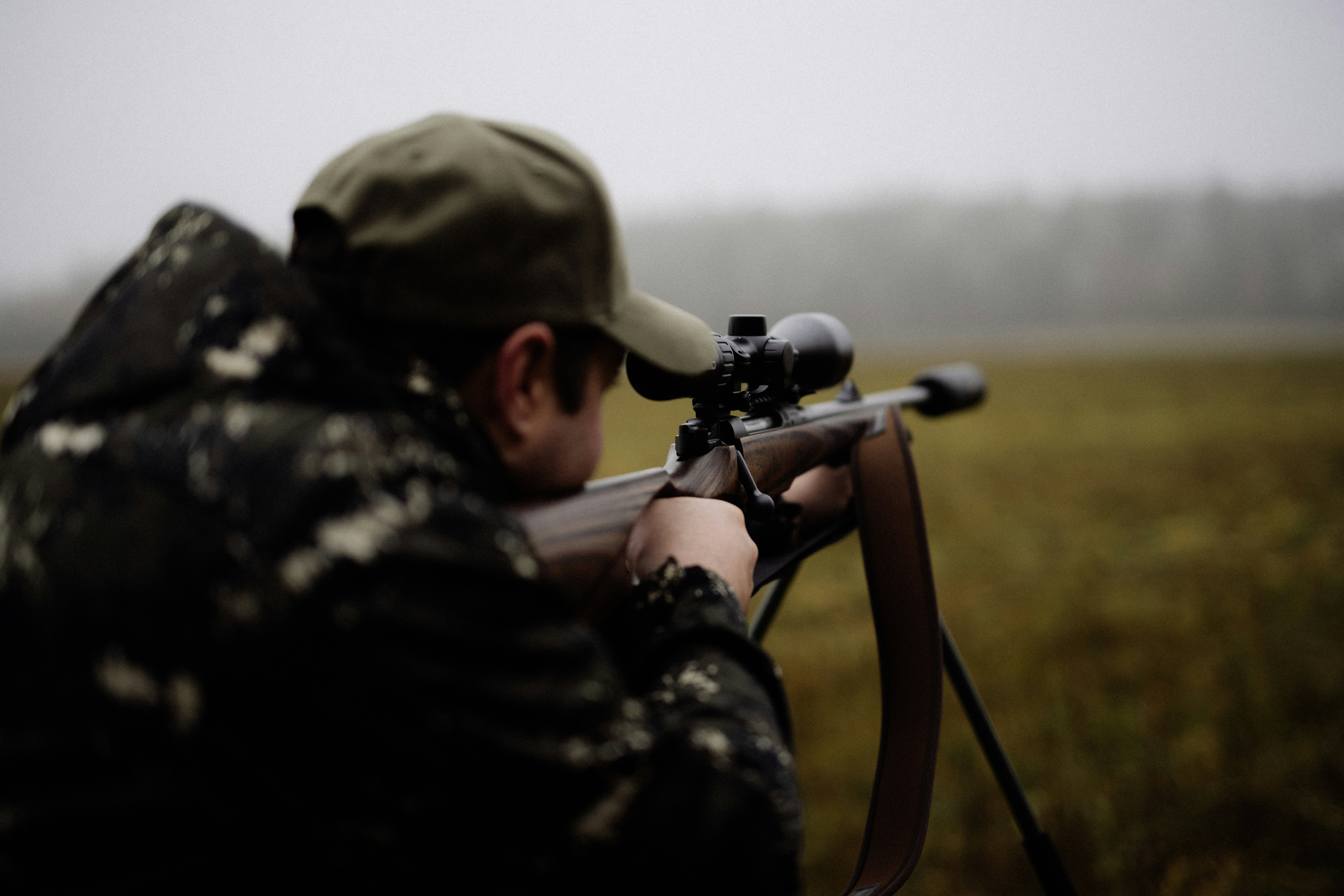 Firearm safety when hunting grouse