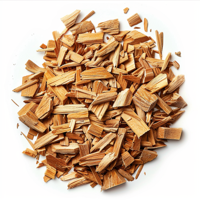 Apple or hickory wood chips