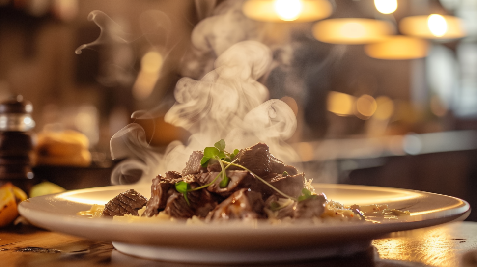 Venison Stroganoff