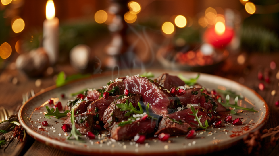 Venison Carpaccio