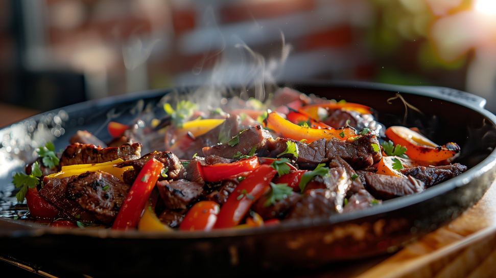Elk Fajitas
