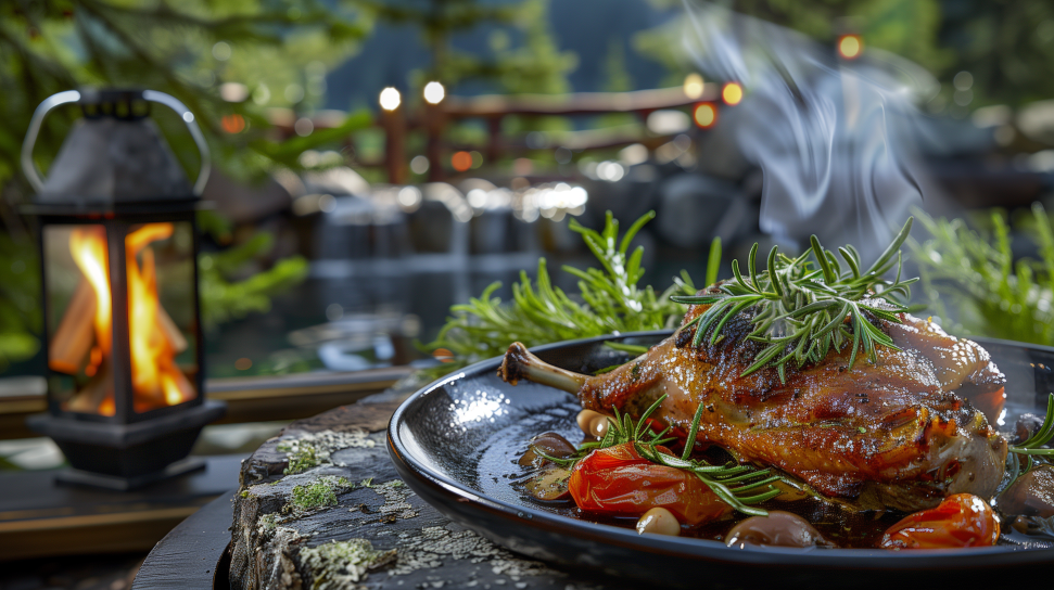 Duck Confit with Herbs de Provence
