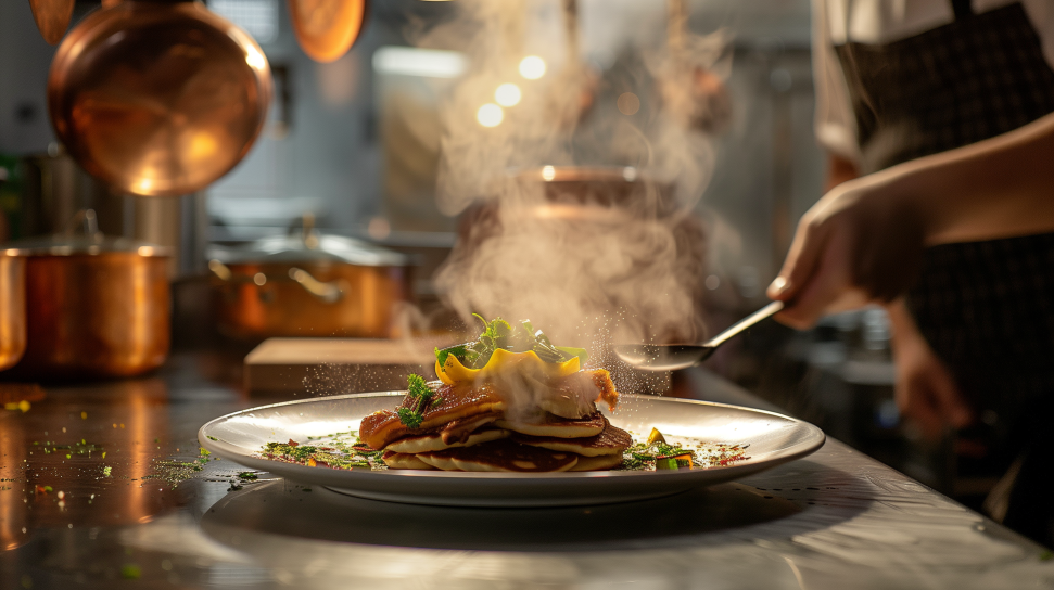 Asian-Style Duck Pancakes
