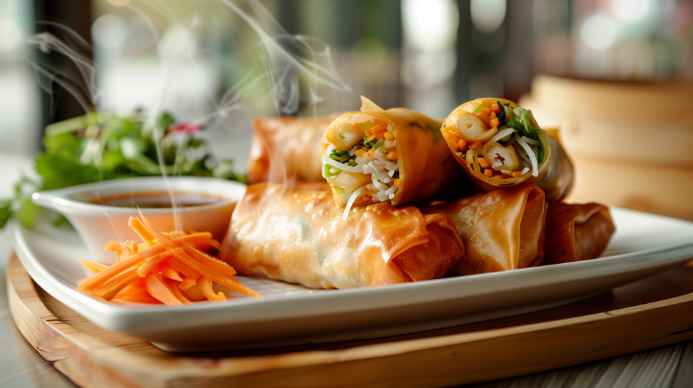 Duck Spring Rolls