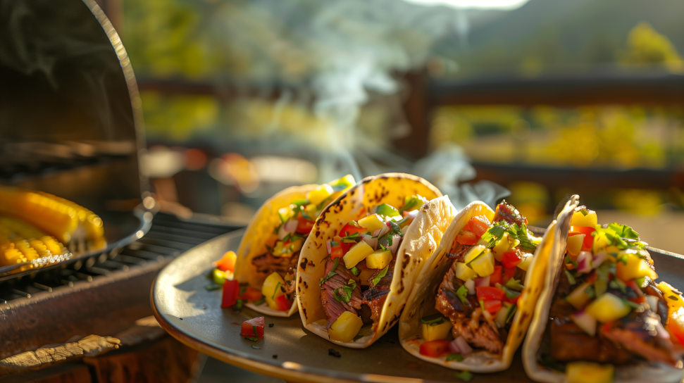 Moose Tacos with Pineapple Salsa