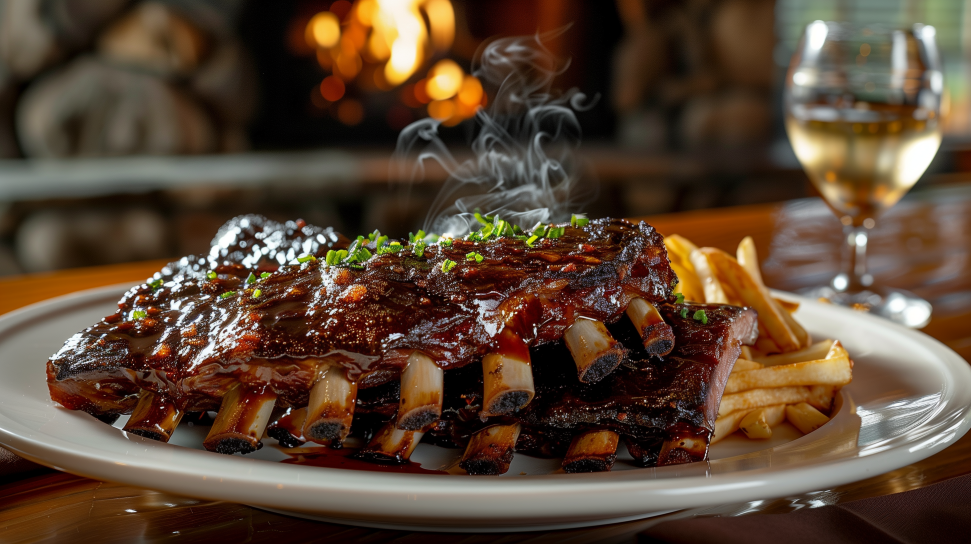 Wild Boar Ribs with Coffee Rub
