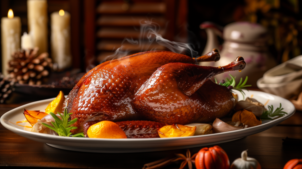 Chinese Five-Spice Roasted Goose