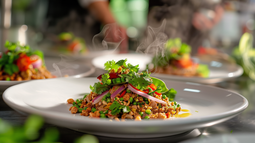 Thai Pheasant Larb