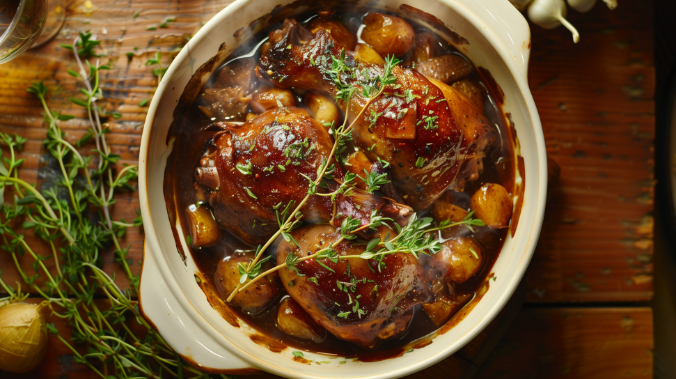 Pheasant Coq au Vin