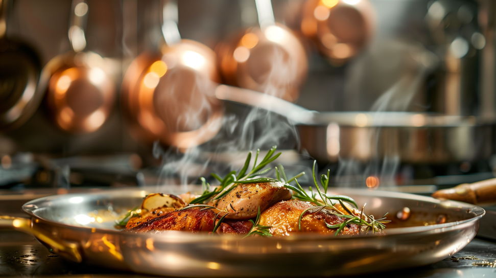 Quail Saltimbocca