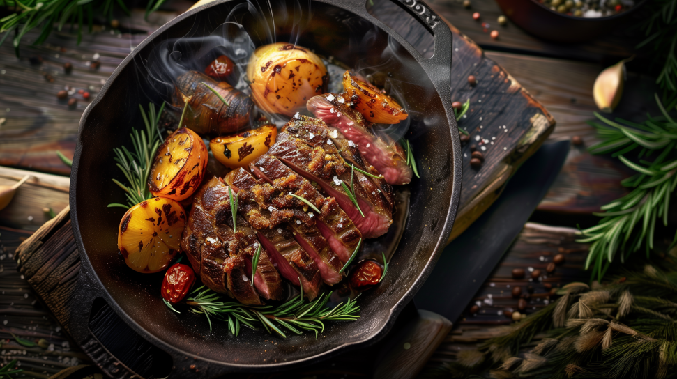 Coffee-Crusted Mule Deer Backstrap