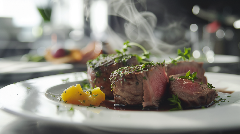 Herb-Crusted Mule Deer Tenderloin