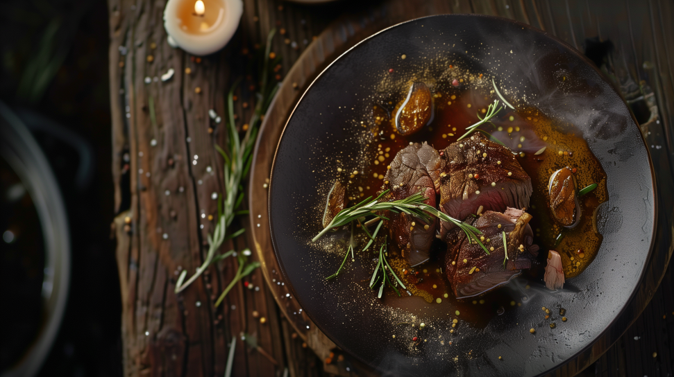 Juniper-Rubbed Mule Deer Roast