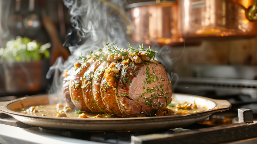 Stuffed Pronghorn Shoulder Roast