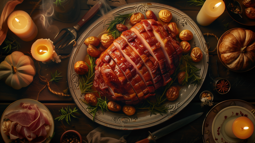 Bear Ham (Cured and Smoked)