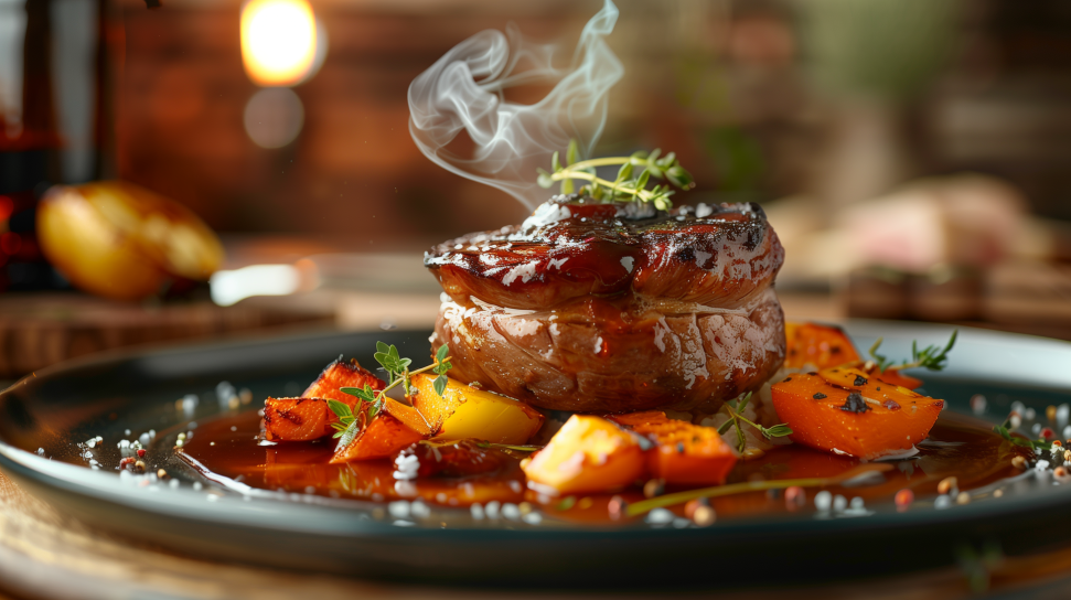 Grilled Squirrel with Bourbon Glaze