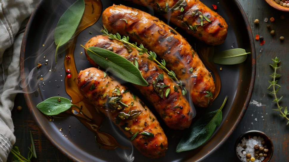 Squirrel Sausage with Sage