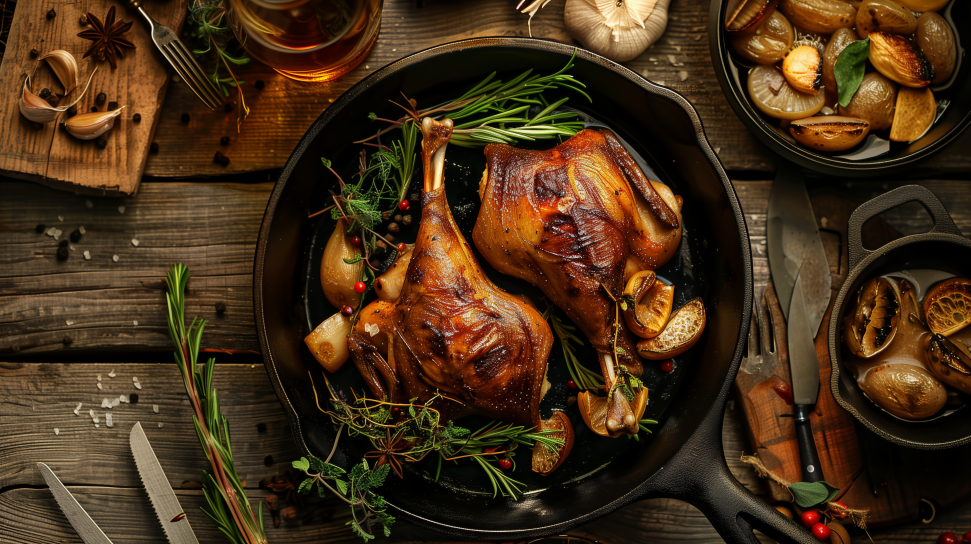 Classic Roasted Woodcock with Cognac