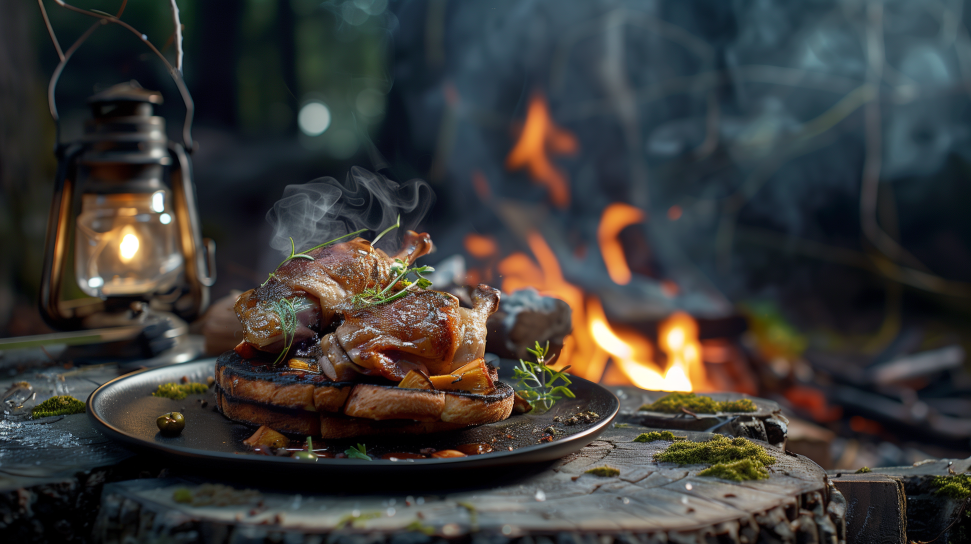 Traditional Woodcock on Toast