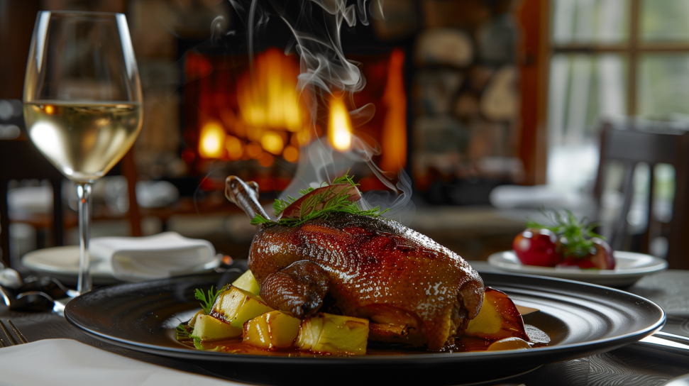 Smoked Woodcock with Apple Glaze
