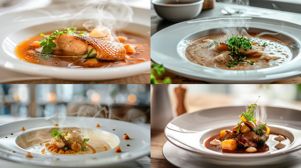 Woodcock and Chestnut Soup