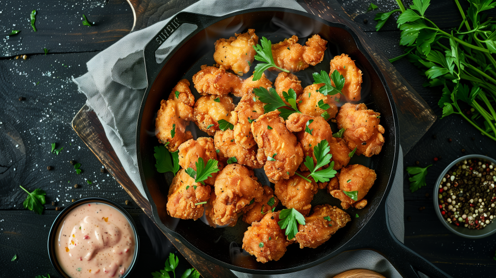 Classic Fried Alligator with Remoulade
