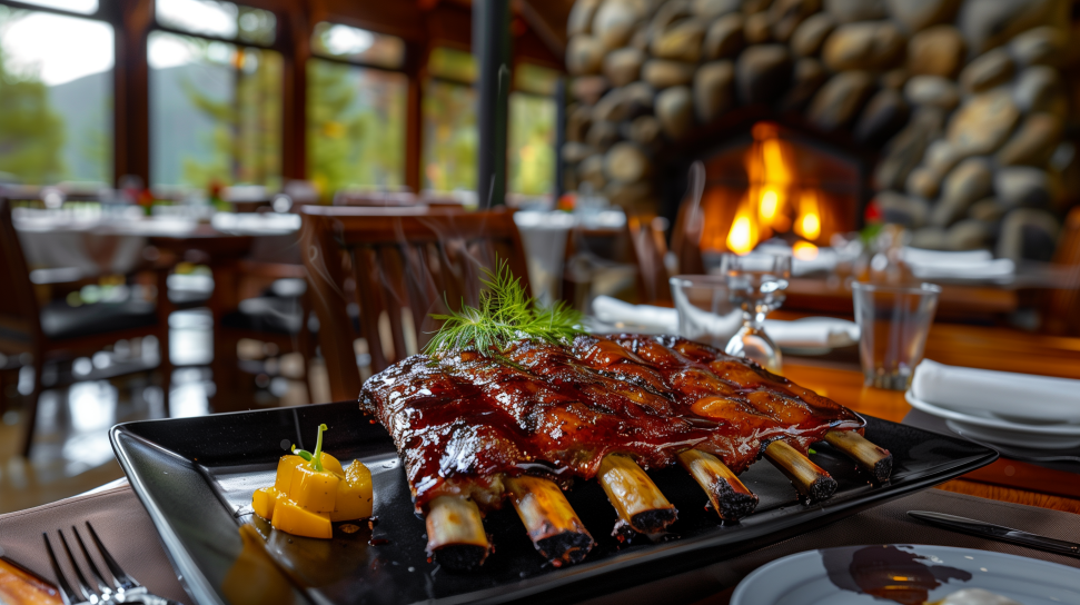 Smoked Alligator Ribs