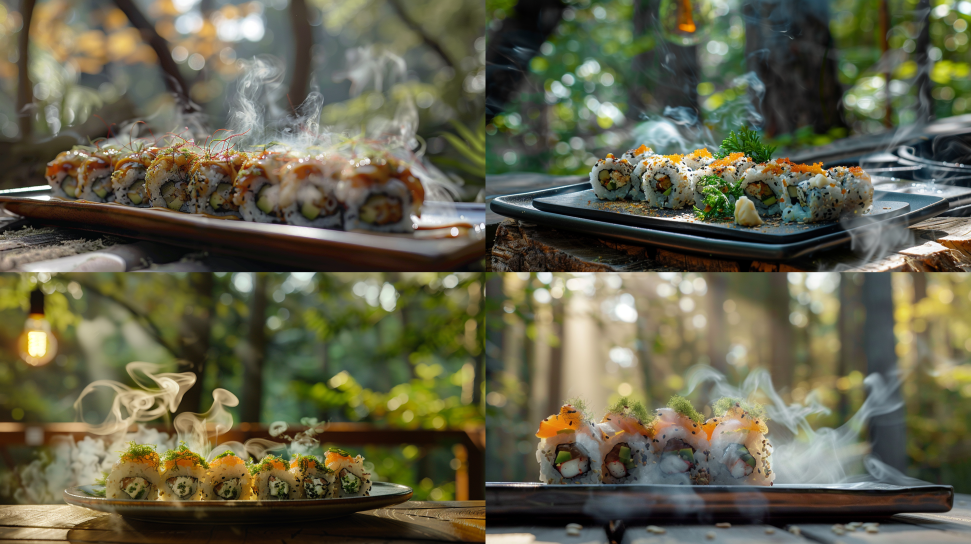Frog Leg Sushi Rolls